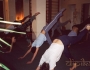 Hatha-joga nodarbības zālē.